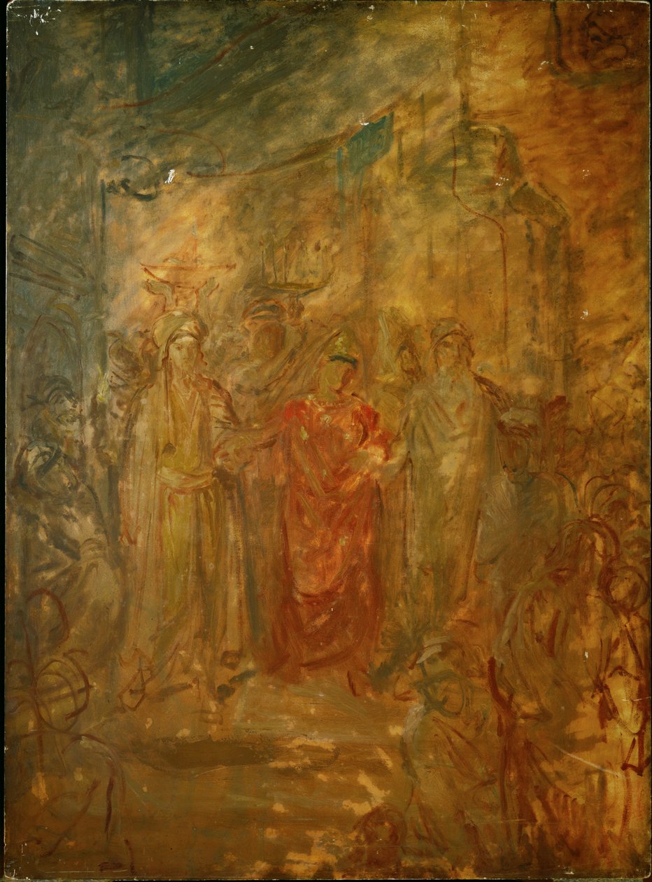Jewish Wedding in Constantine, Algeria by Théodore Chassériau