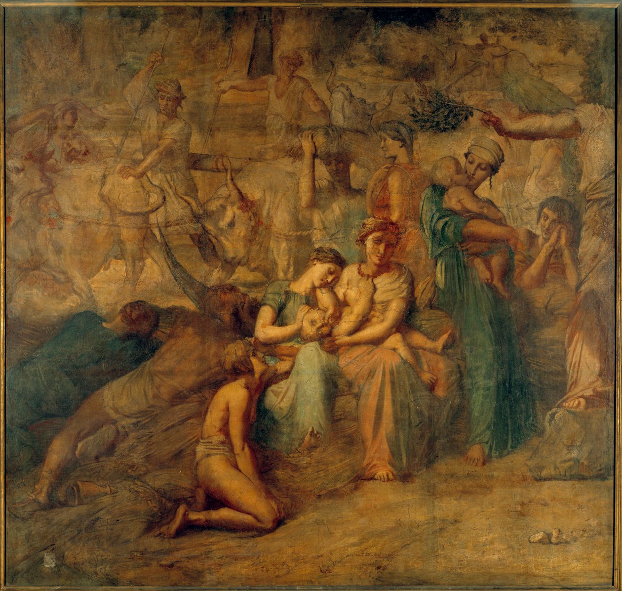 Peace by Théodore Chassériau