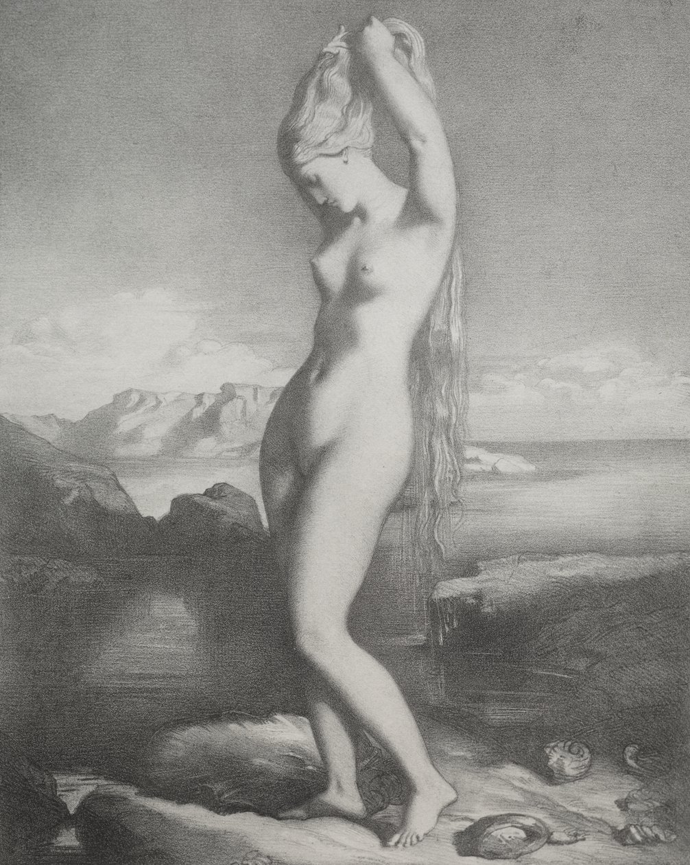 Venus Anadyomene by Théodore Chassériau