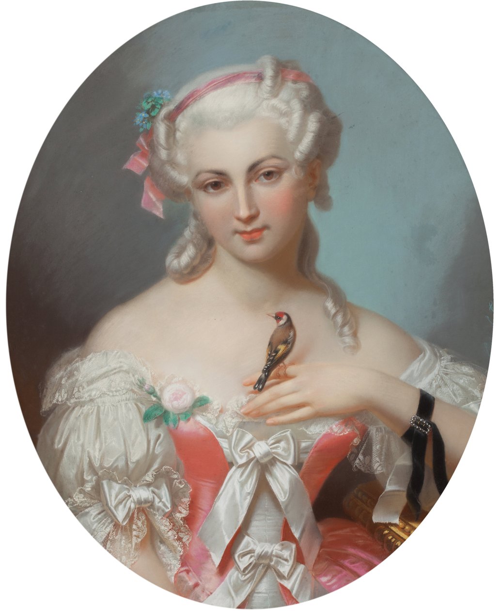 Portrait of Anne Henriette of France (1727-1752) by Theodore Fantin Latour