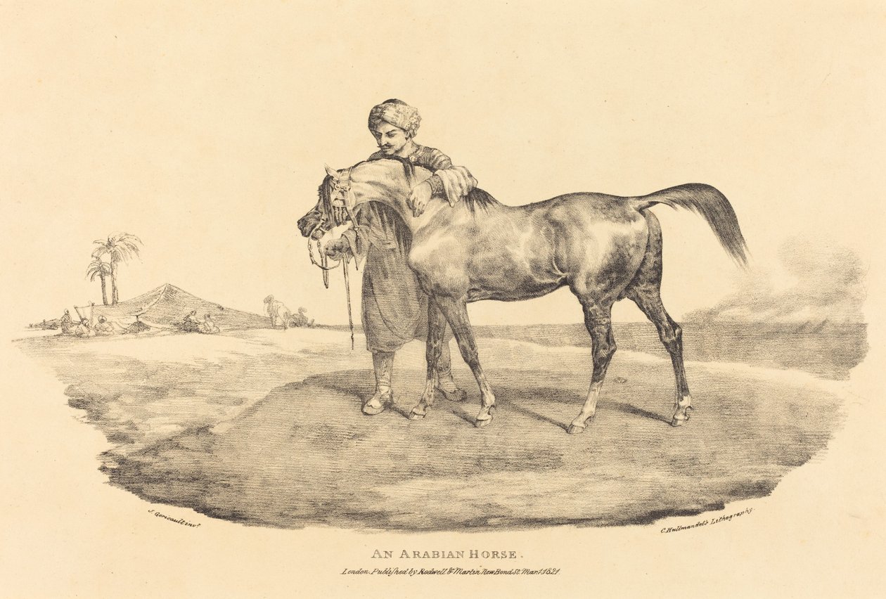 An Arabian Horse by Theodore Gericault