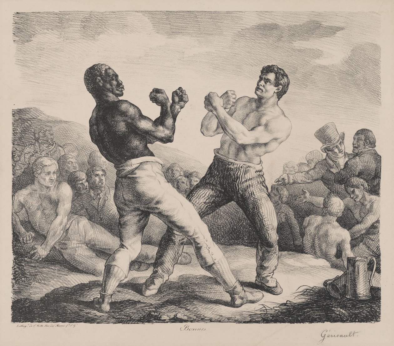 Boxers by Theodore Gericault