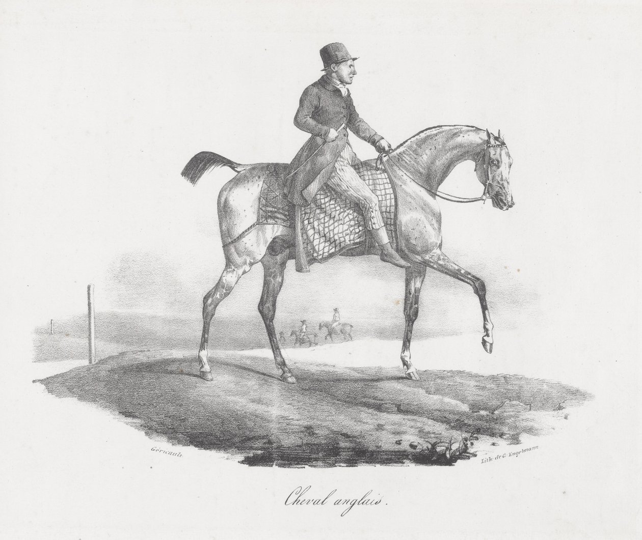 English Horse by Theodore Gericault