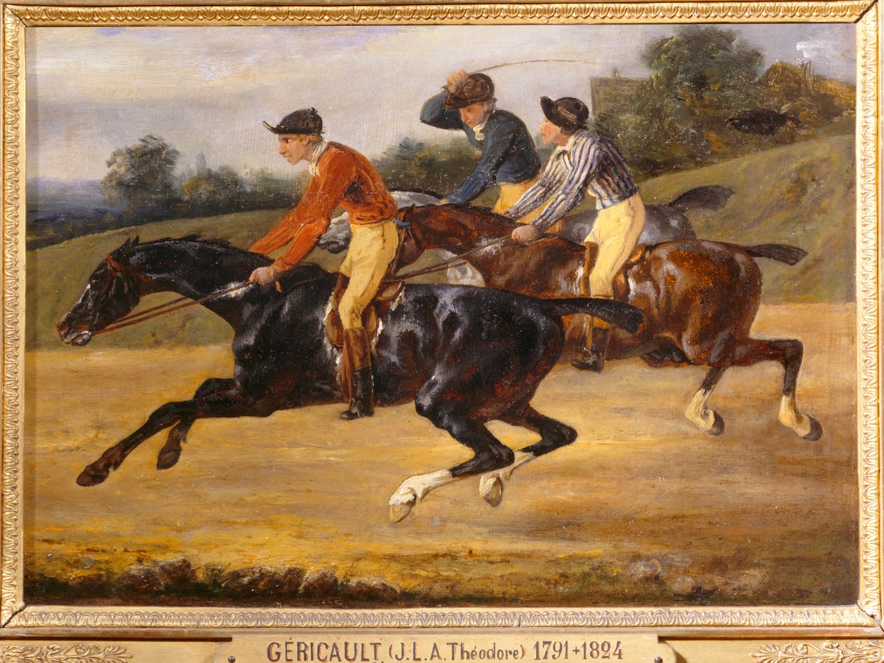 Horse Race by Theodore Gericault