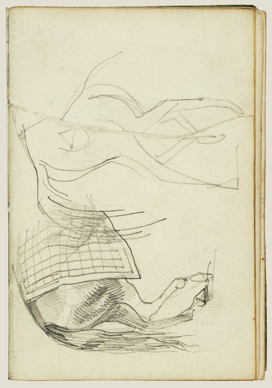 Horse Studies by Theodore Gericault
