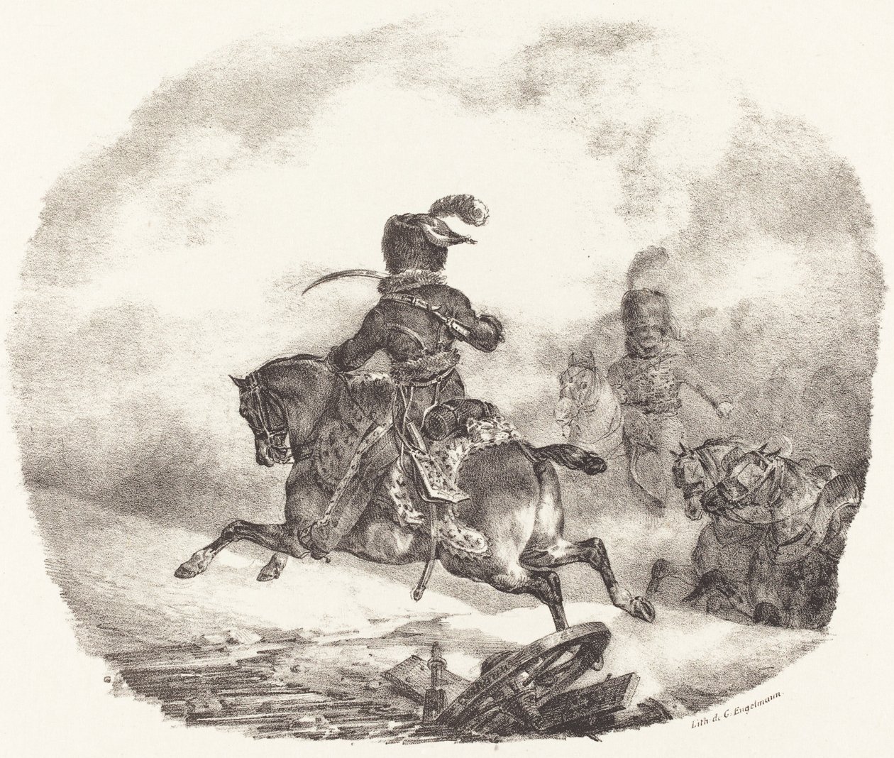 Light Artillery Officer of the Imperial Guard by Theodore Gericault