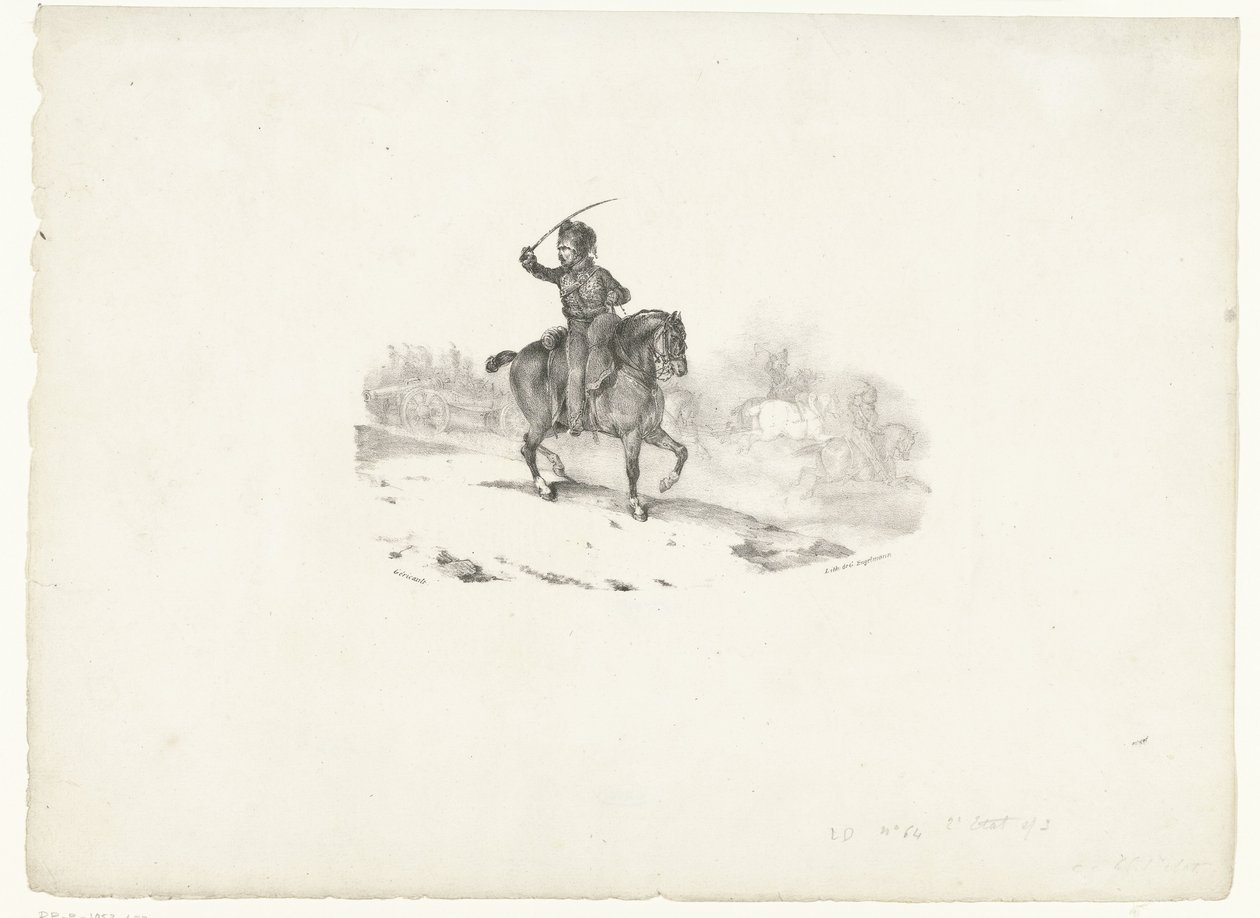 Artillery Officer by Theodore Gericault