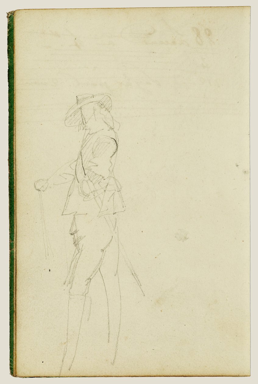 Standing Cavalier by Theodore Gericault