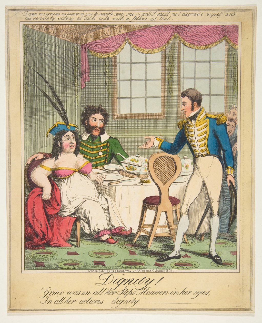 Dignity! - Grace was in all her Steps. Heaven in her eyes, In all her actions by Theodore Lane