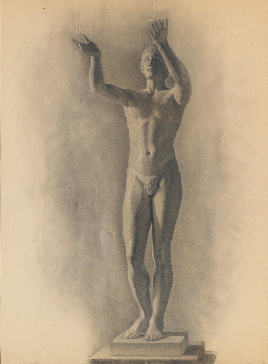 Study of the Male Figure, 1875 by Theodore Robinson