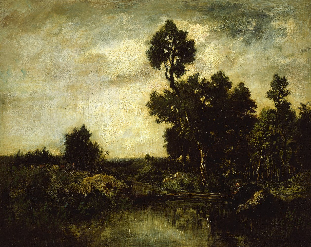 Landscape by Theodore Rousseau: Buy fine art print