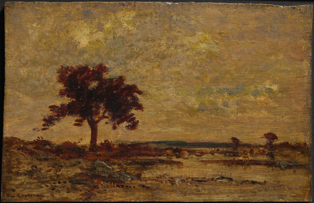 Marshlands by Theodore Rousseau