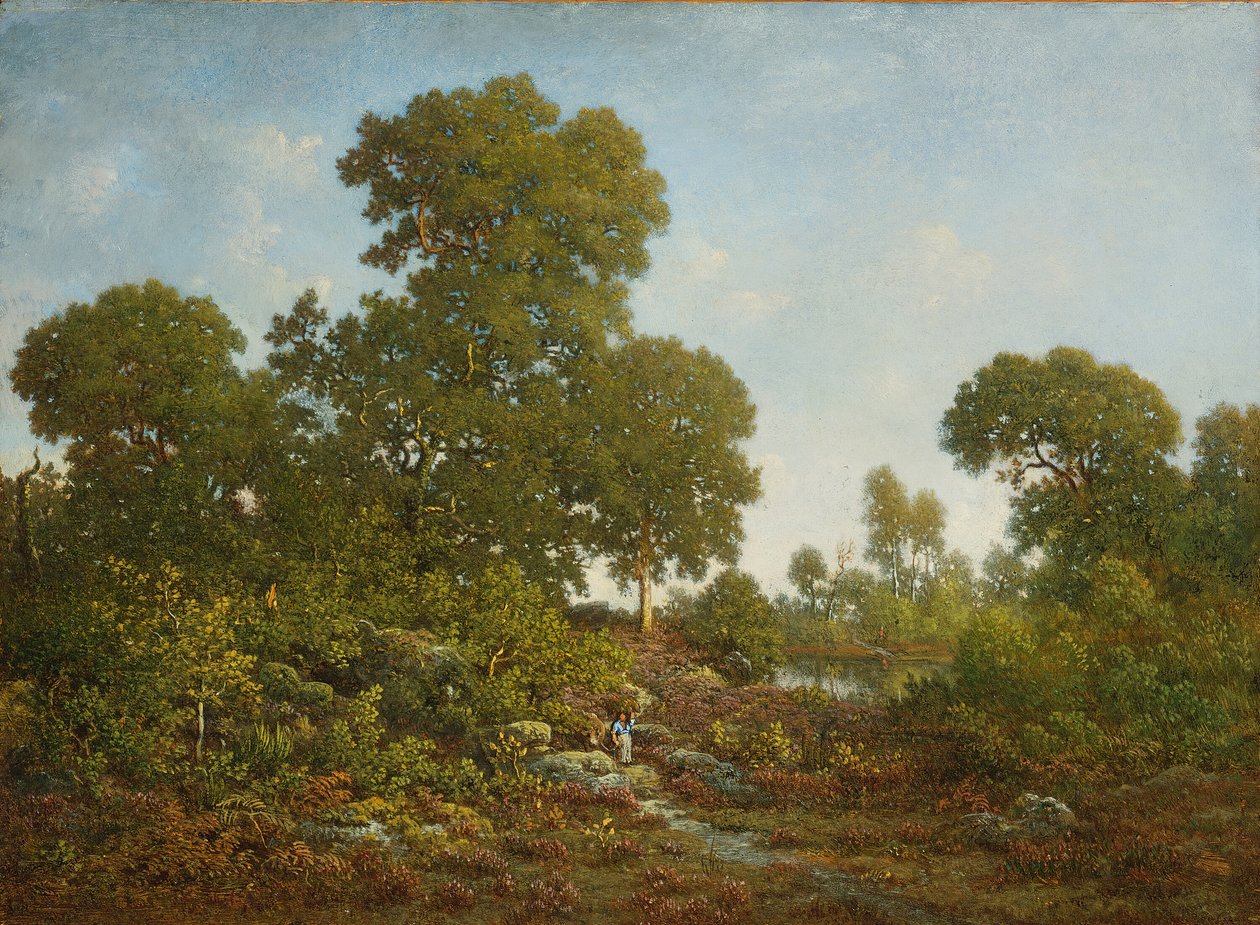 Springtime by Theodore Rousseau