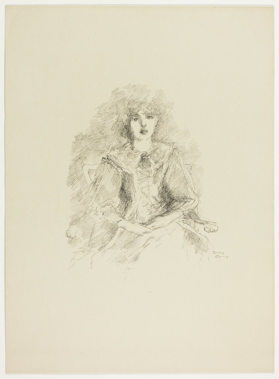 A Study by Lamplight by Theodore Roussel