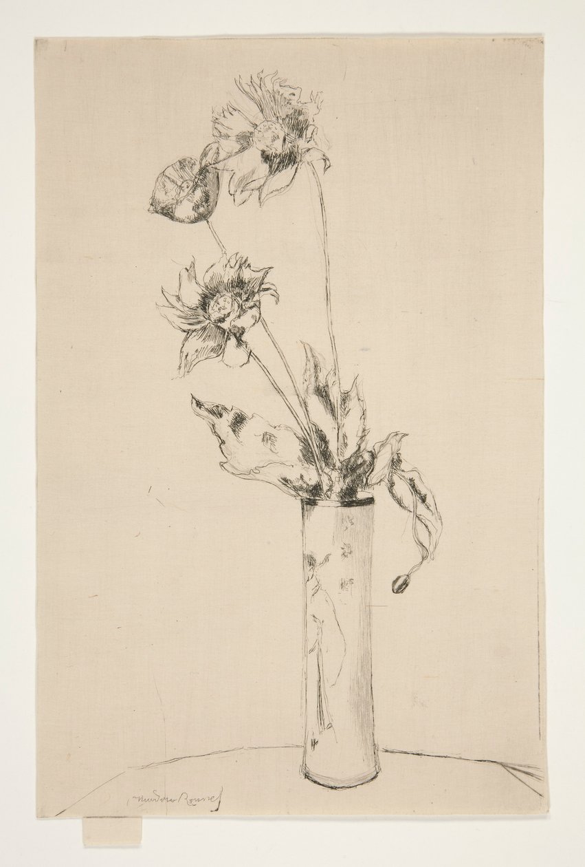 Proof for La Chine (black-and-white version) by Theodore Roussel