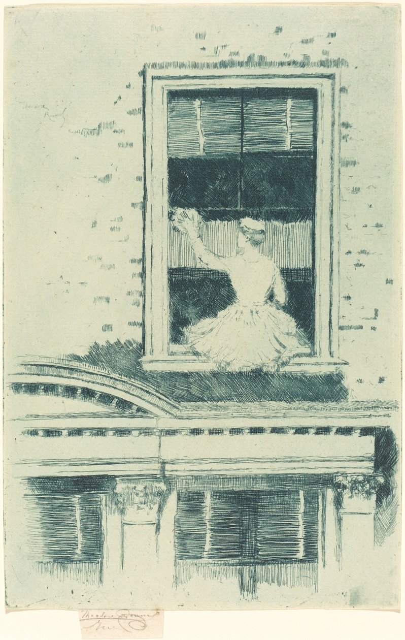 The Window Cleaner by Theodore Roussel
