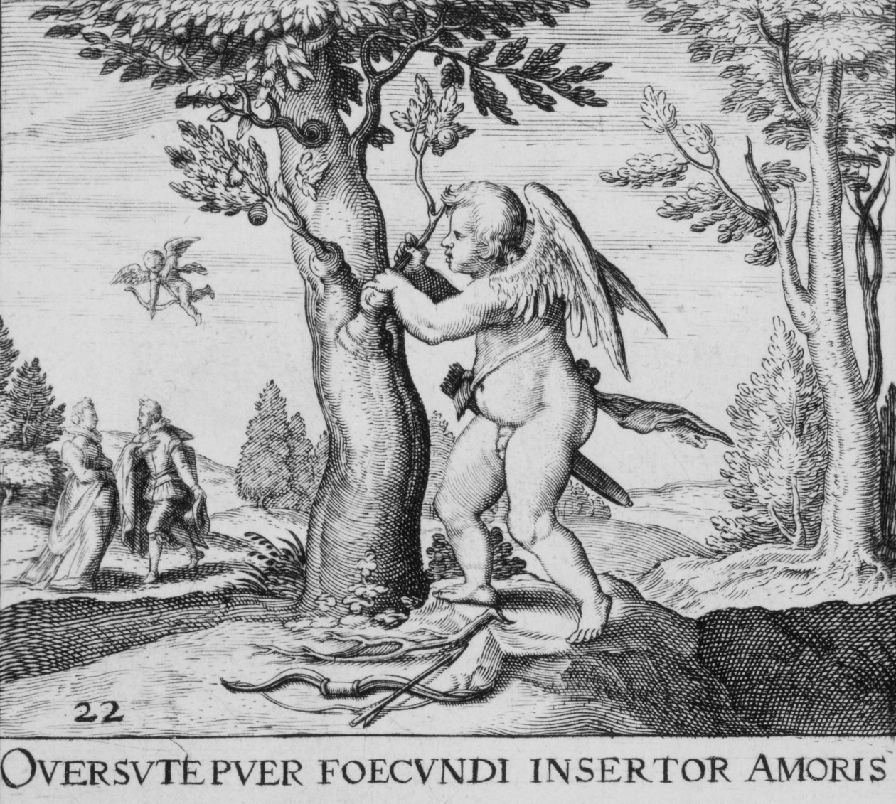 Emblemata Secularia, 1611 by Theodore de Bry