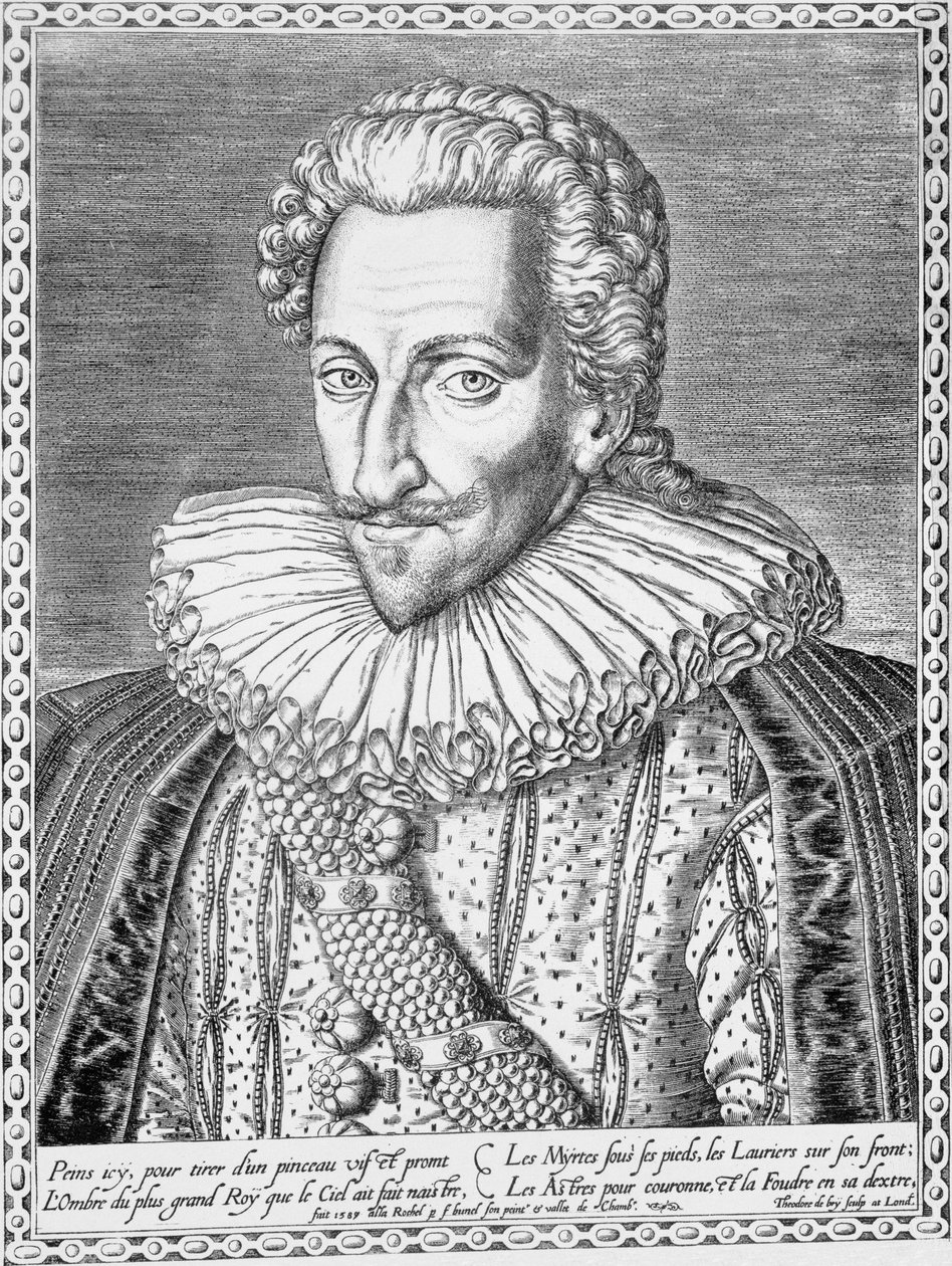Henri IV of France as King of Navarre by Theodore de Bry