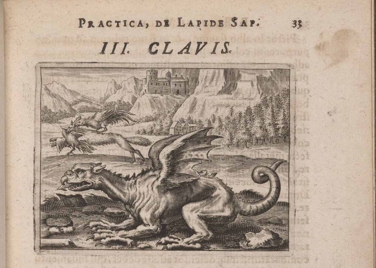 Illustration for Tripvs Avrevs, hoc est, Tres Tractatvs Chymici Selectissimi by Theodore de Bry