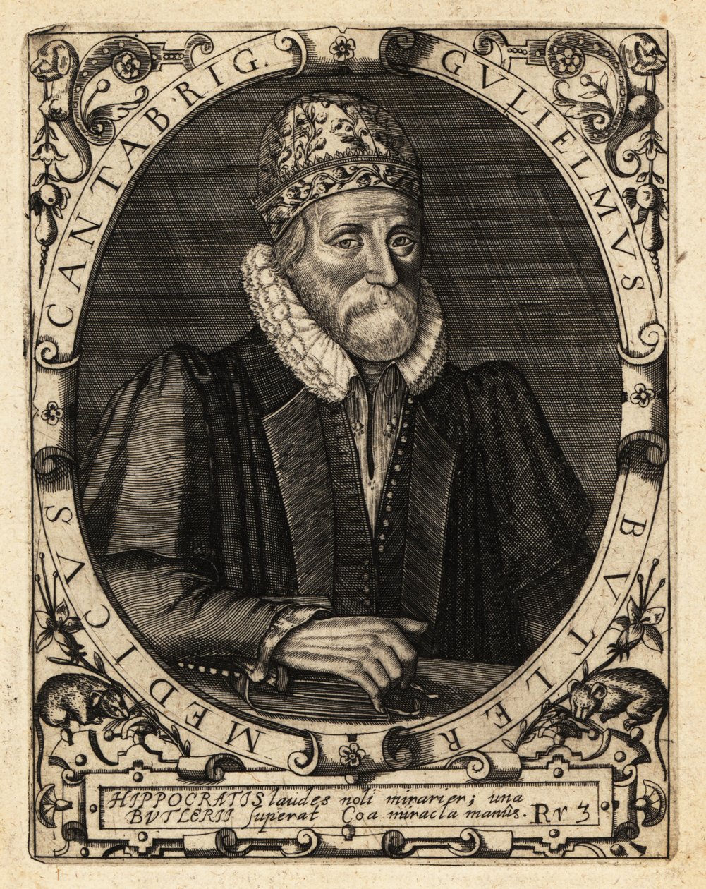 William Butler, English academic by Theodore de Bry