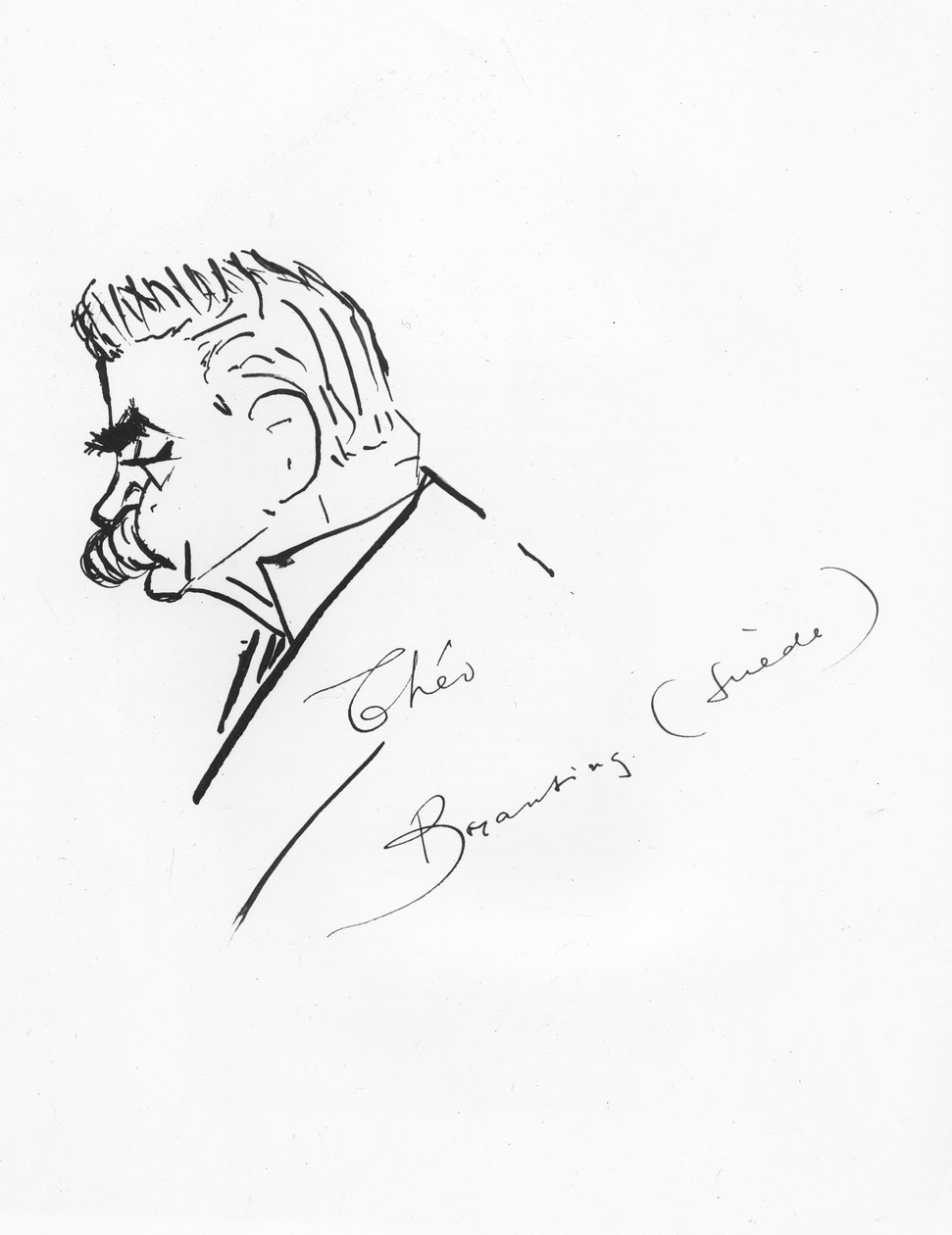Karl Hjalmar Branting by Theodoroff