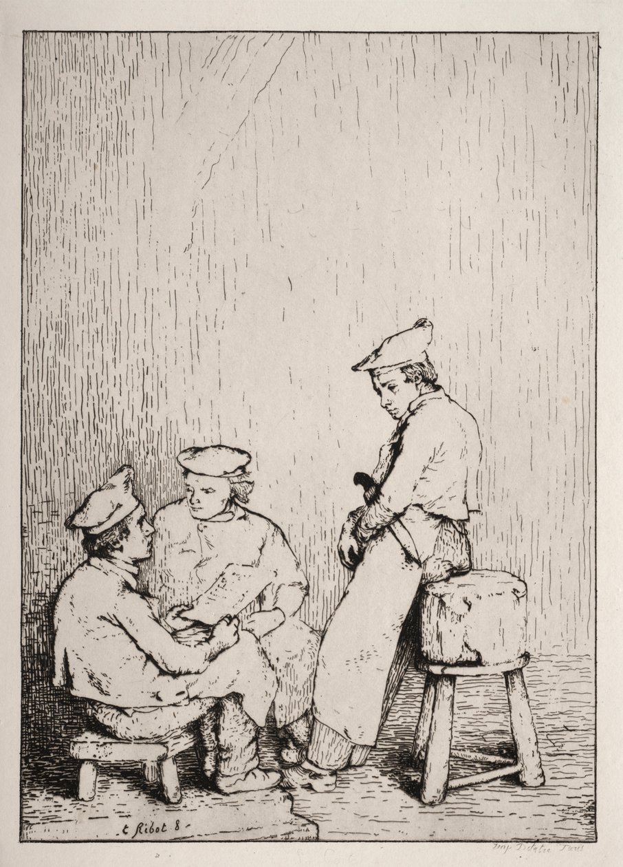 The Map by Theodule Ribot