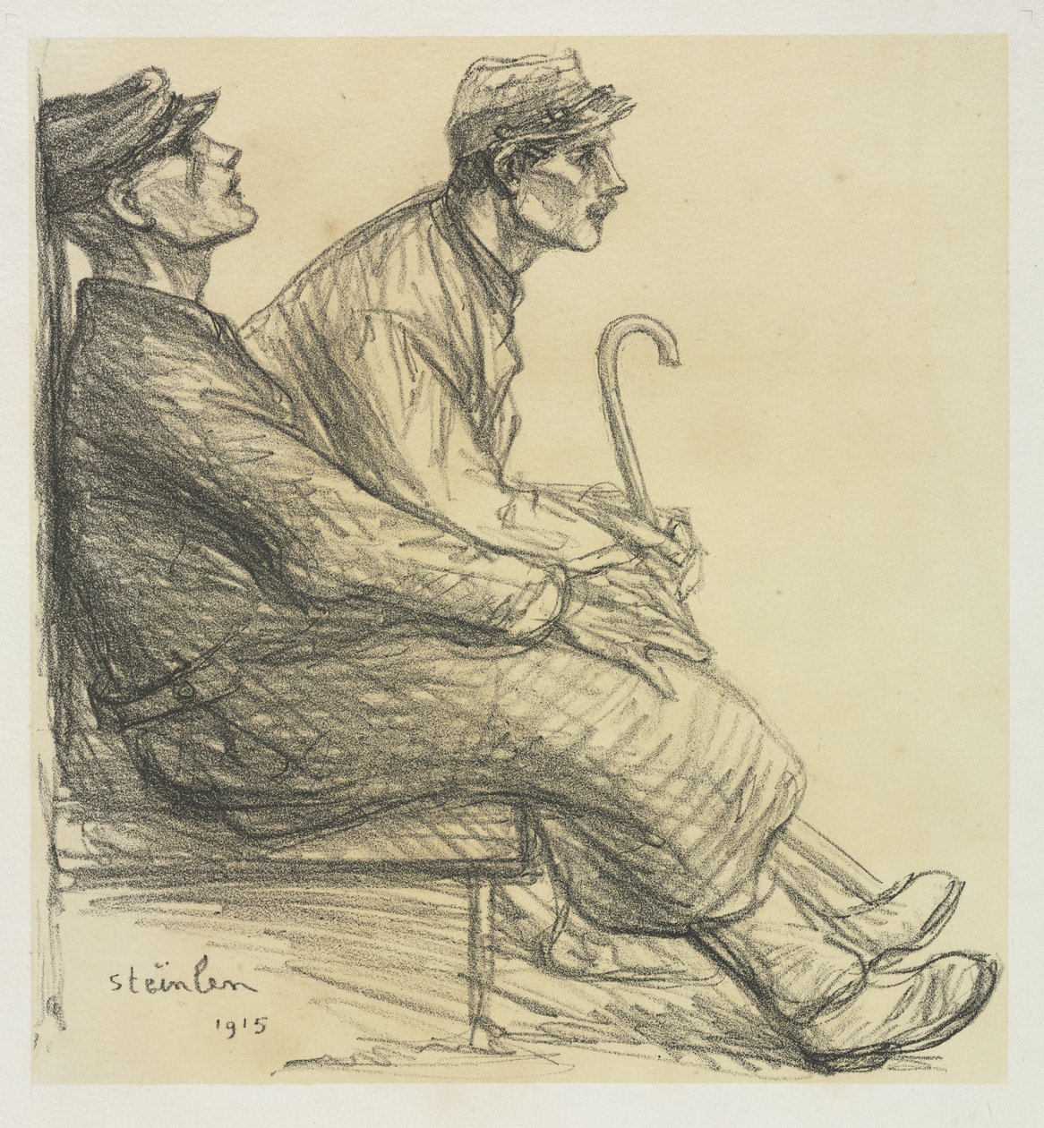Convalescents by Théophile Alexandre Steinlen