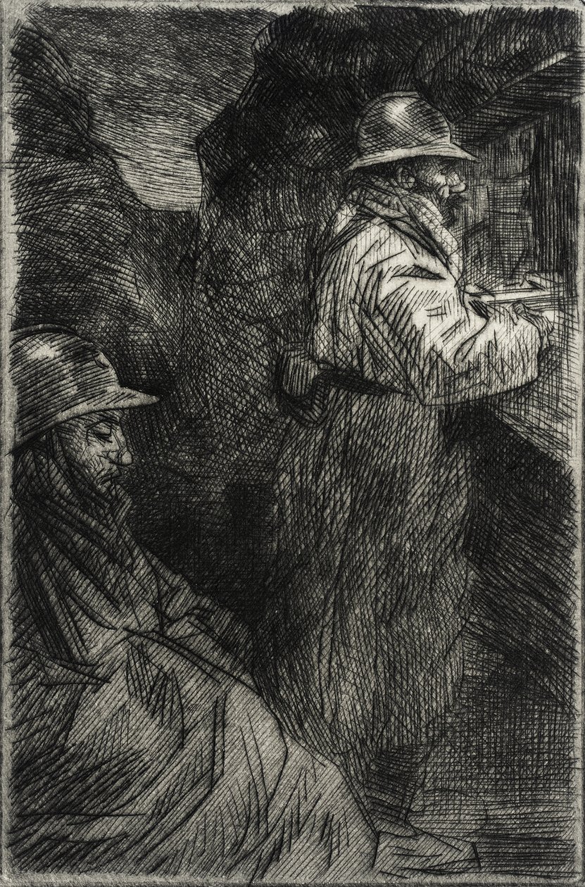 In the Barracks by Théophile Alexandre Steinlen