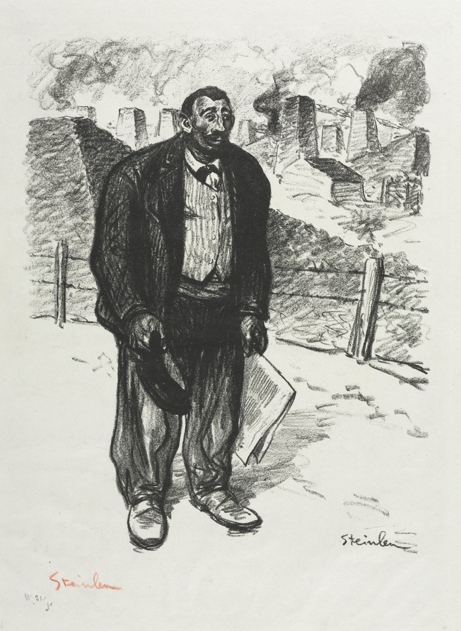 The Honest Worker by Théophile Alexandre Steinlen