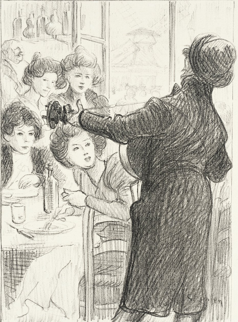 The Singer of the Woods by Théophile Alexandre Steinlen