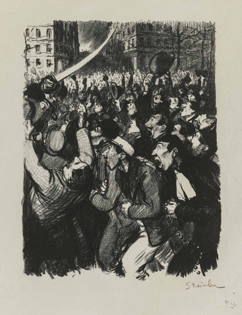 The Sheep of Boisdeffre by Théophile Alexandre Steinlen