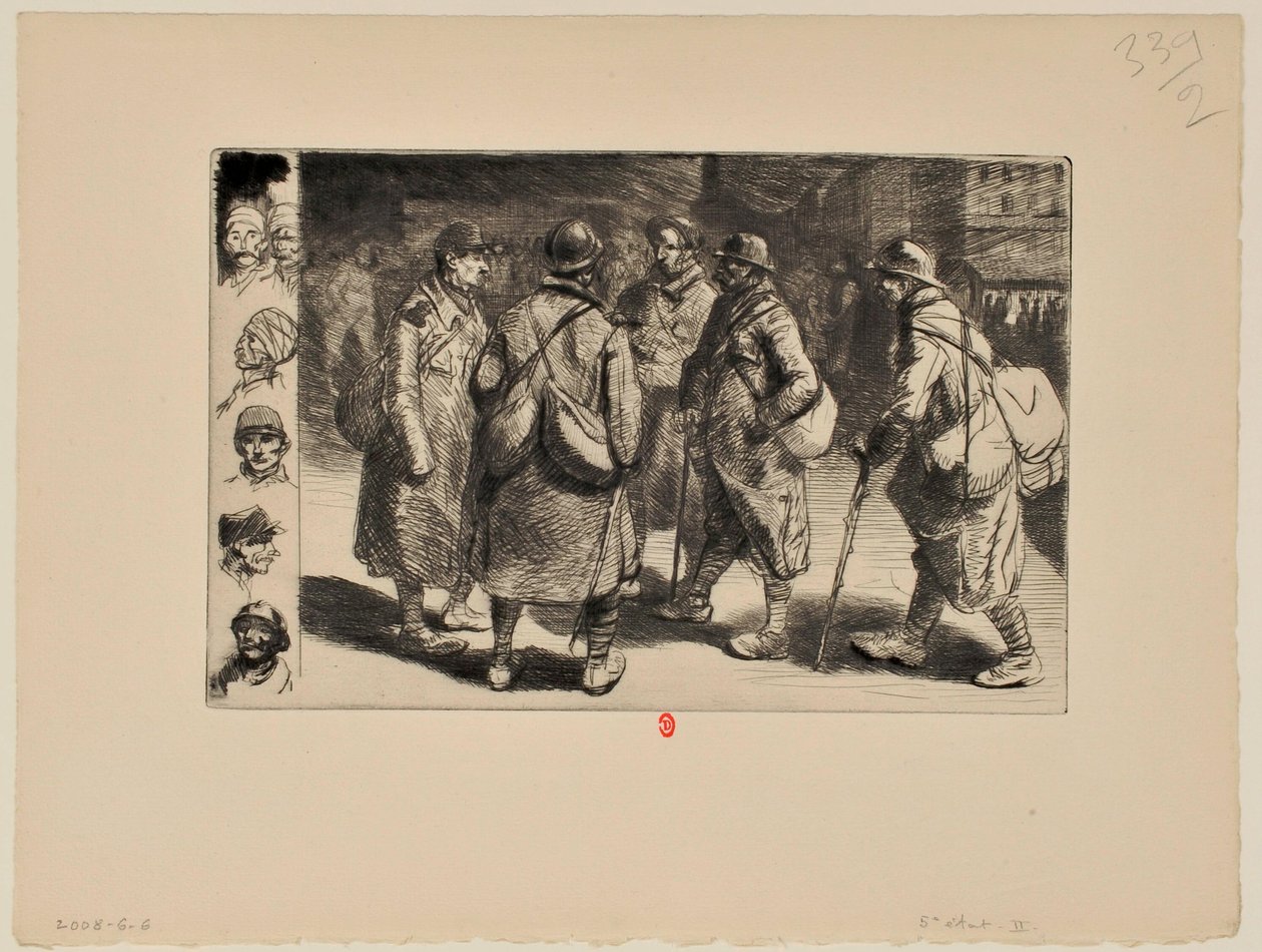 On Leave, No. 1 by Théophile Alexandre Steinlen