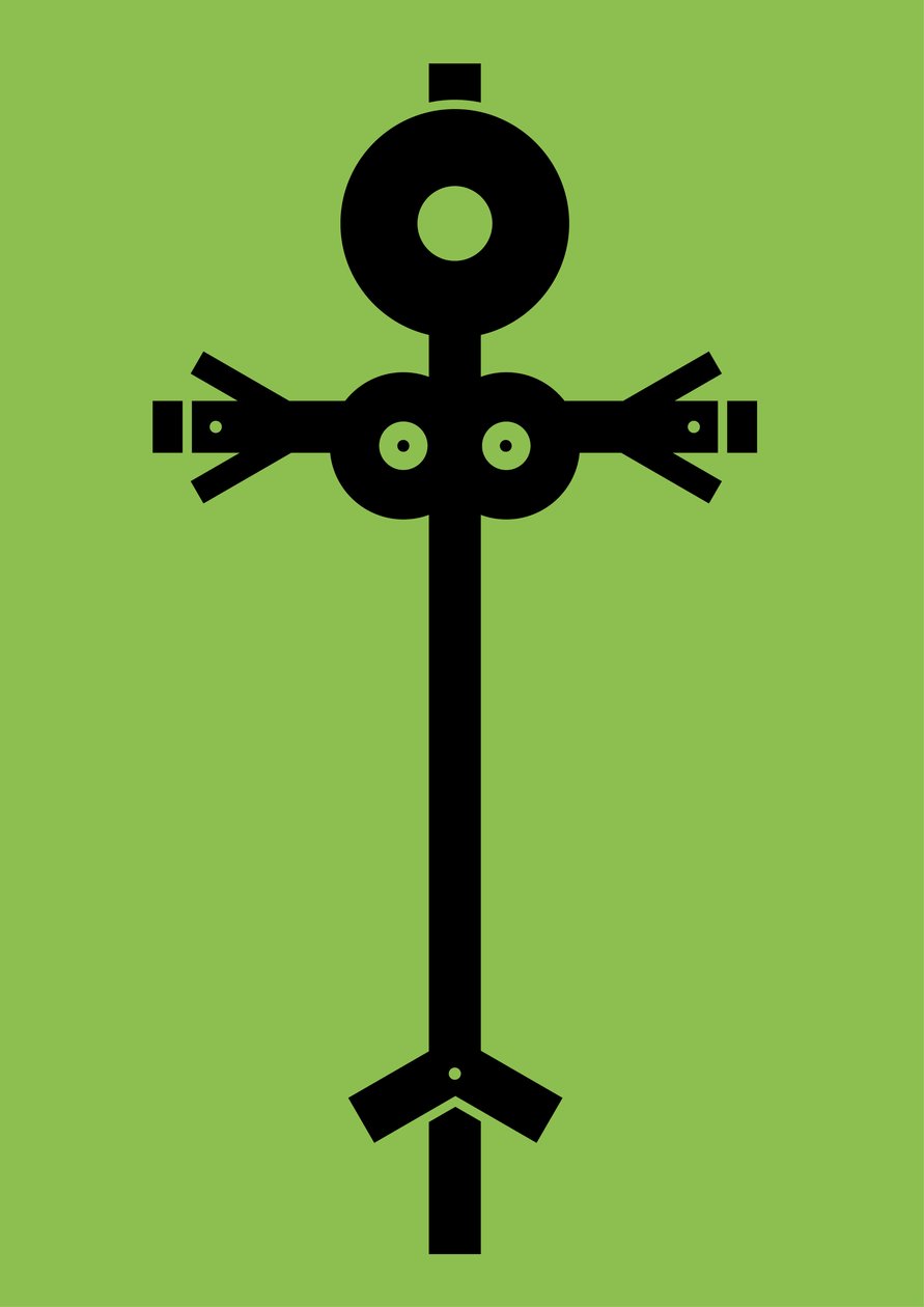 Crucifix Icon, 2005 by Thisisnotme Thisisnotme