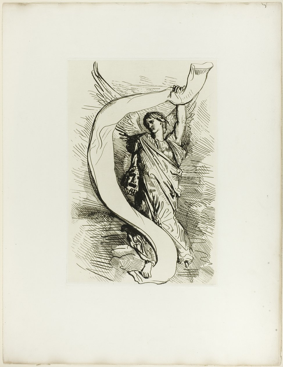 Frontispiece, from Othello by Théodore Chassériau