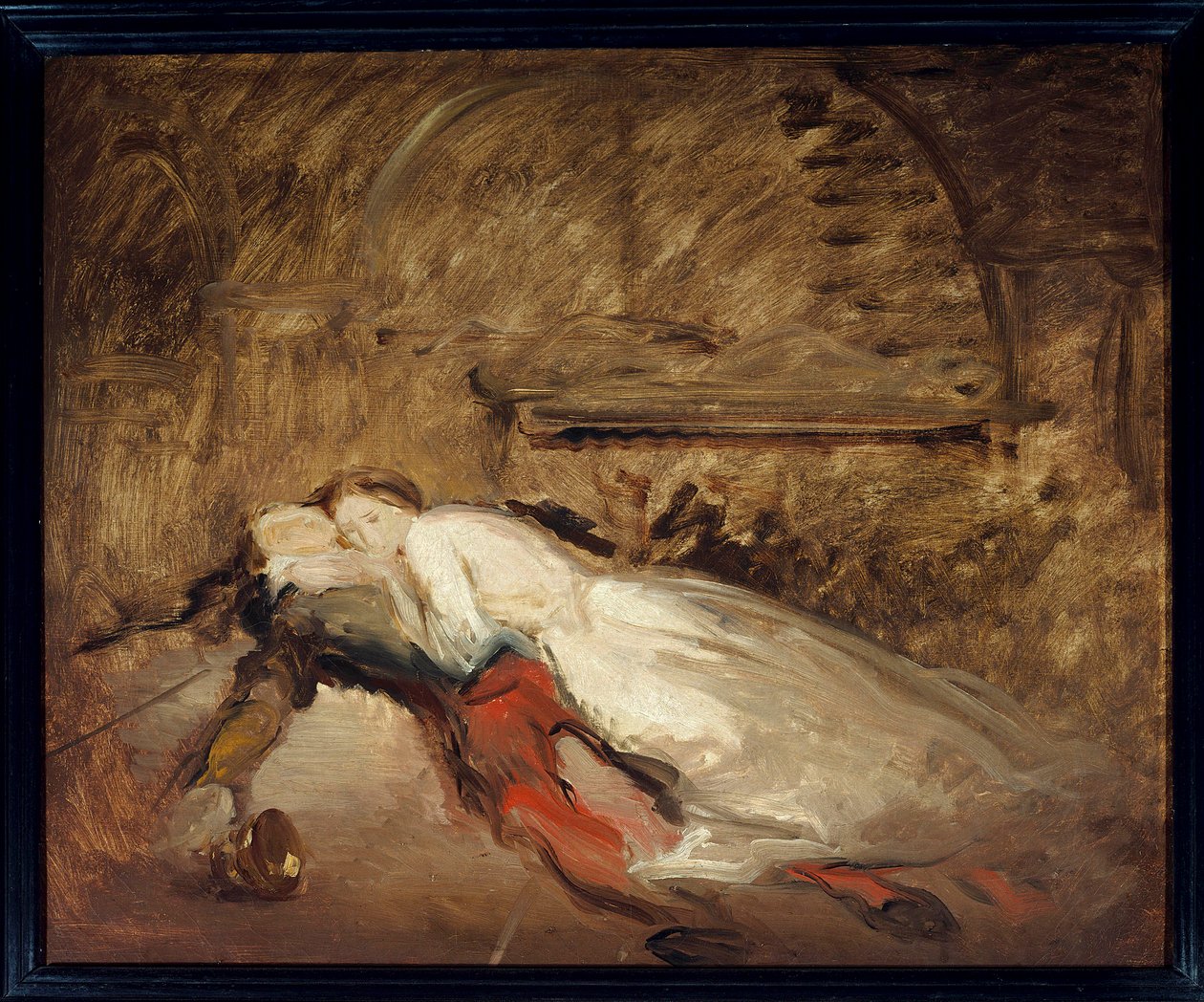 Romeo and Juliet (Illustration) by Théodore Chassériau