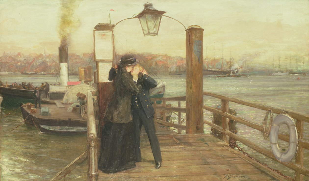 Going to Sea by Thomas Alexander Ferguson Graham