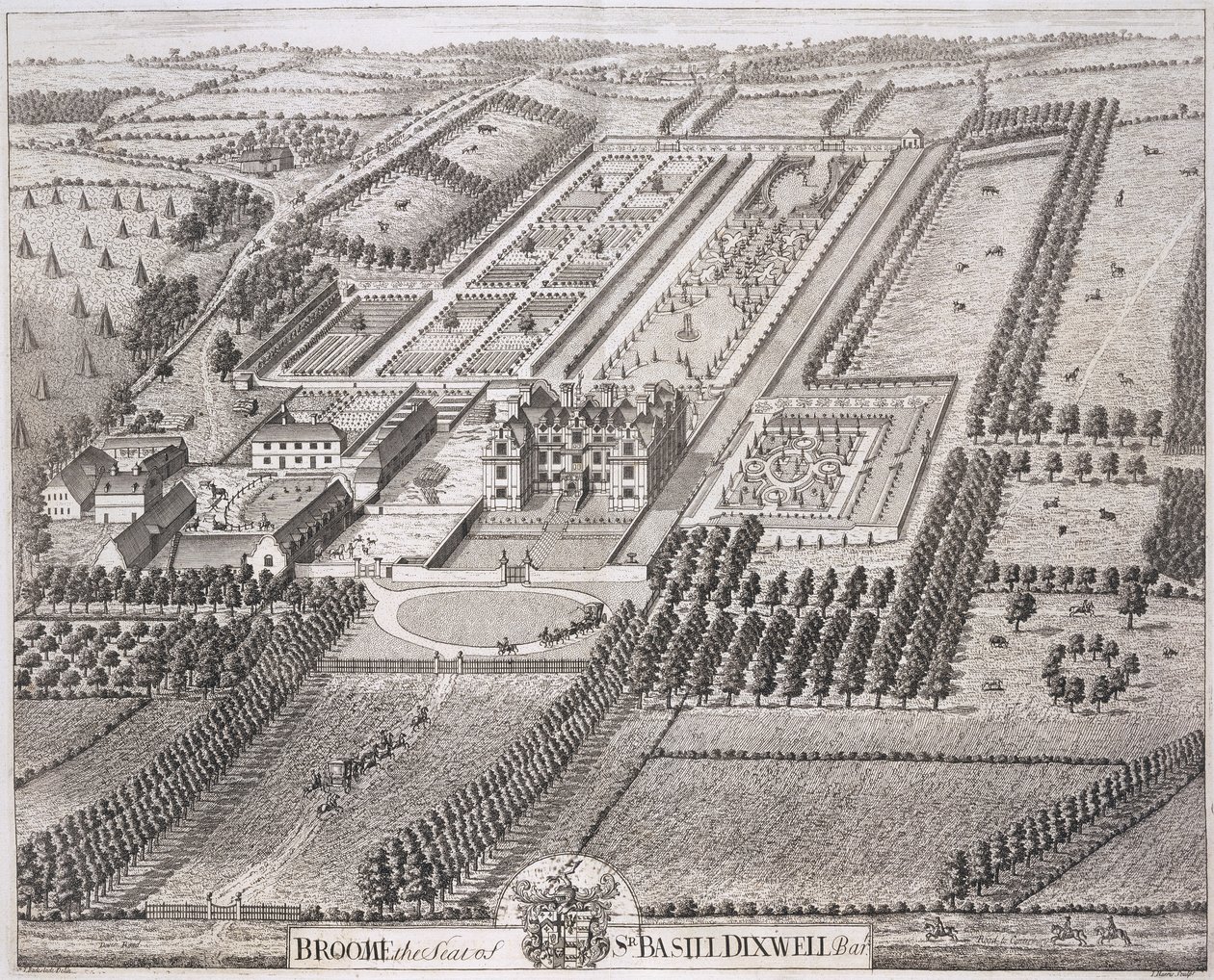 Broome, the seat of Sir Basil Dixwell, from 