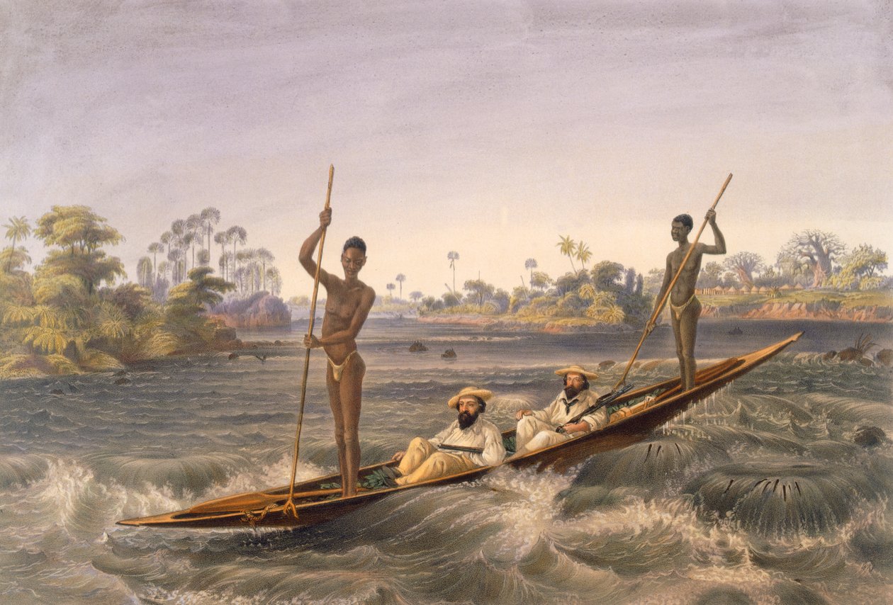 Zanjueelah, the boatman of the rapids, from 