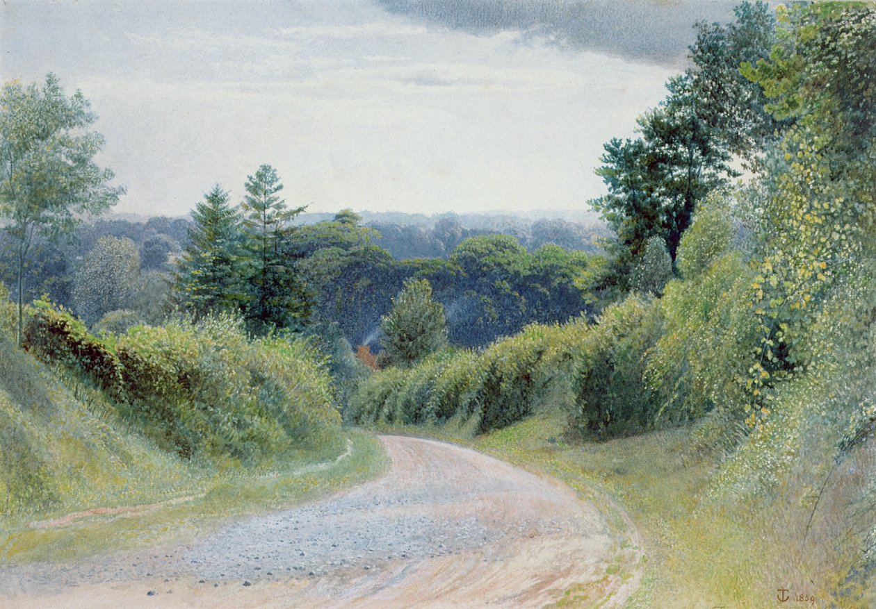 A Warwickshire Lane by Thomas Clack