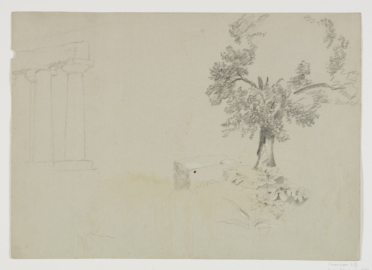 Girgenti, Sicily, 1842 by Thomas Cole