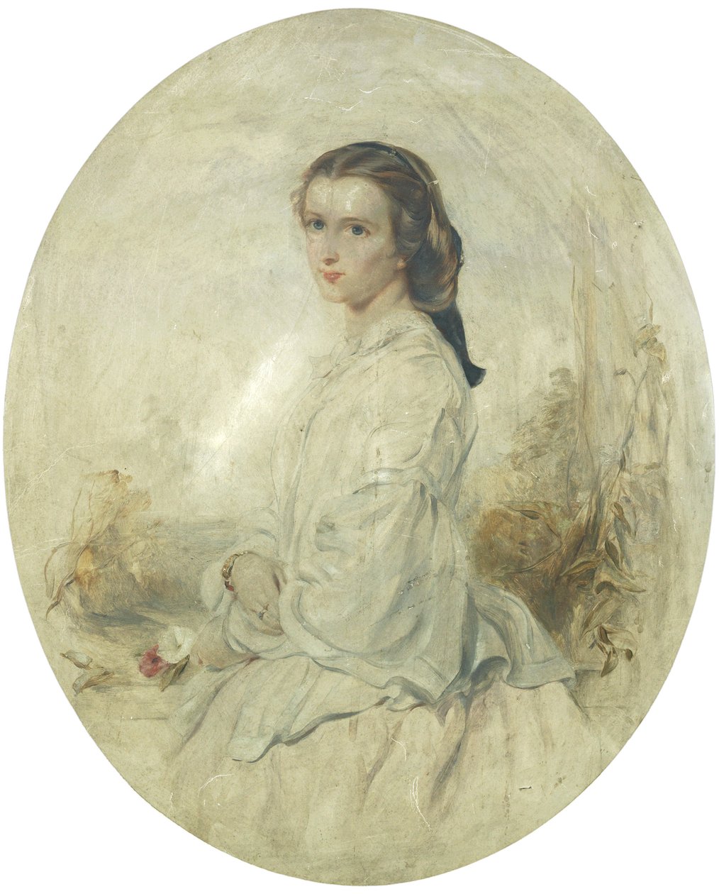 Portrait of a Girl by Thomas Crane