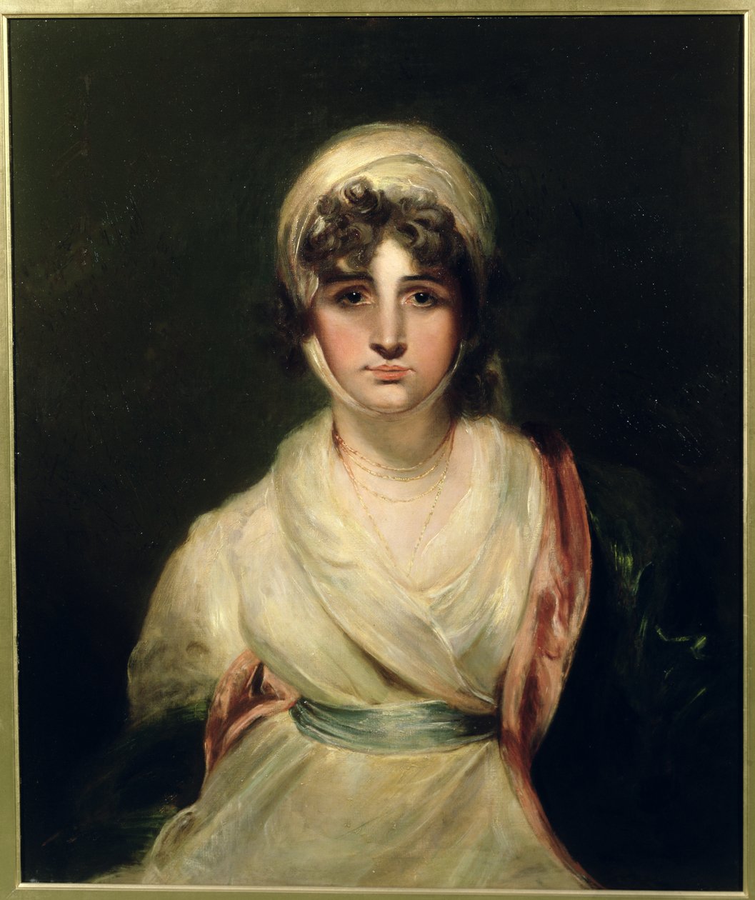Portrait of Sarah Siddons by Thomas Lawrence: Fine art print