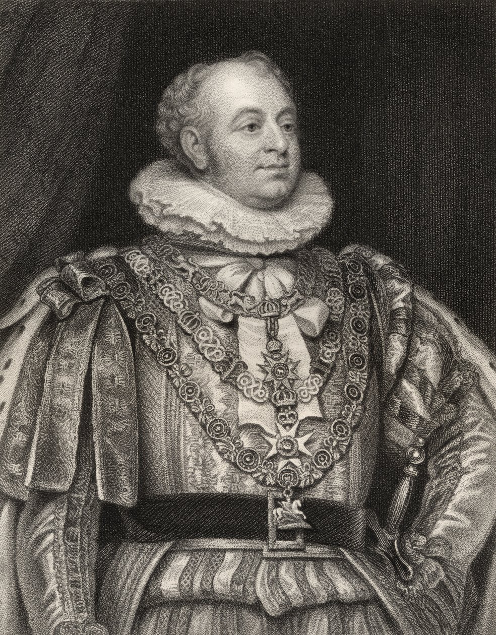 Prince Frederick, Duke of York and Albany, engraved by J. Jenkins, from 