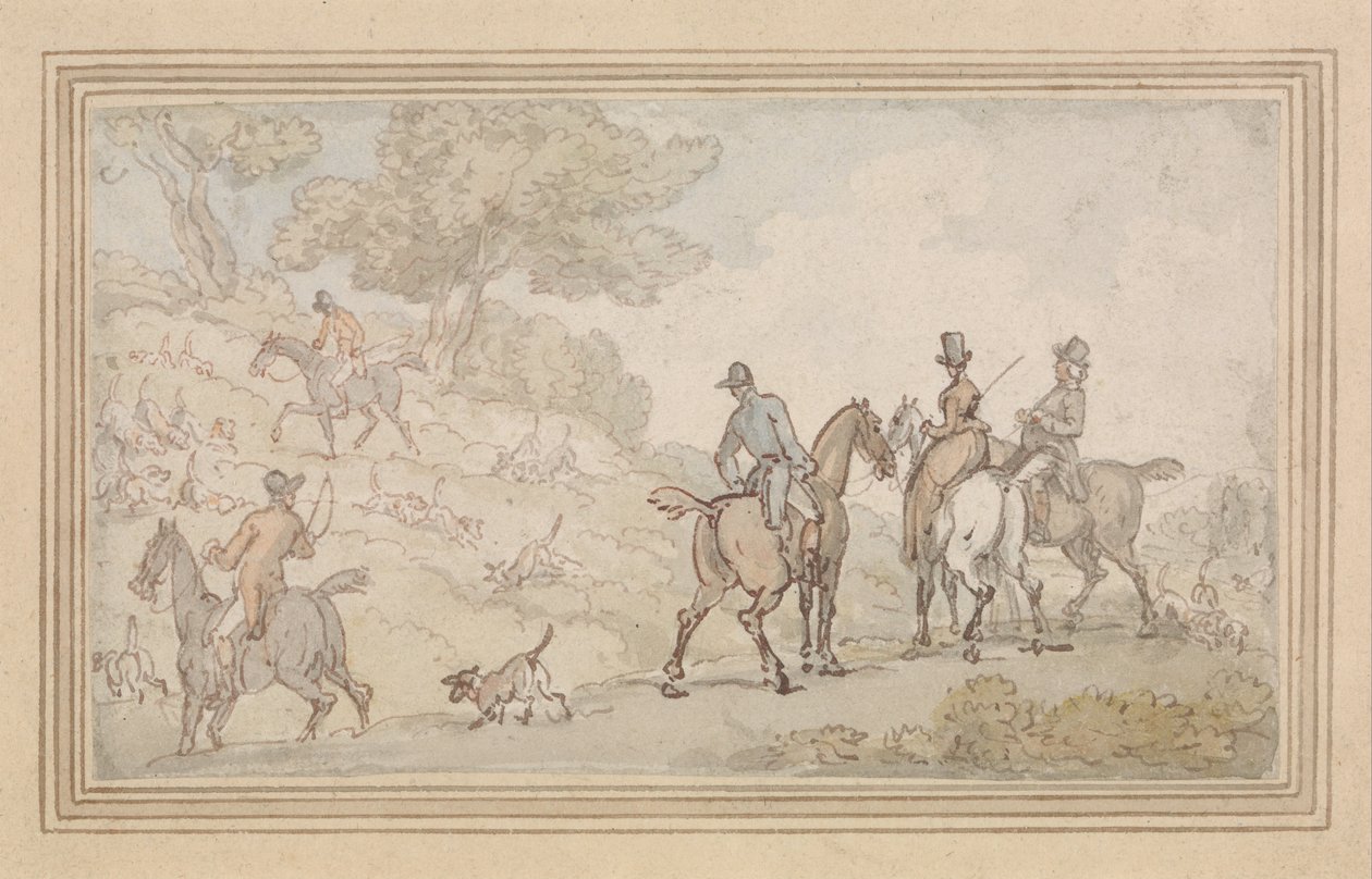 Drawing Cover by Thomas Rowlandson