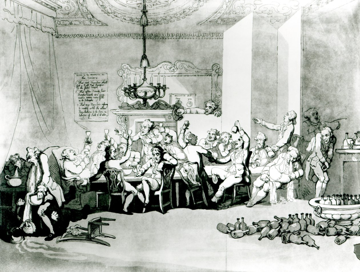 The Brilliants by Thomas Rowlandson