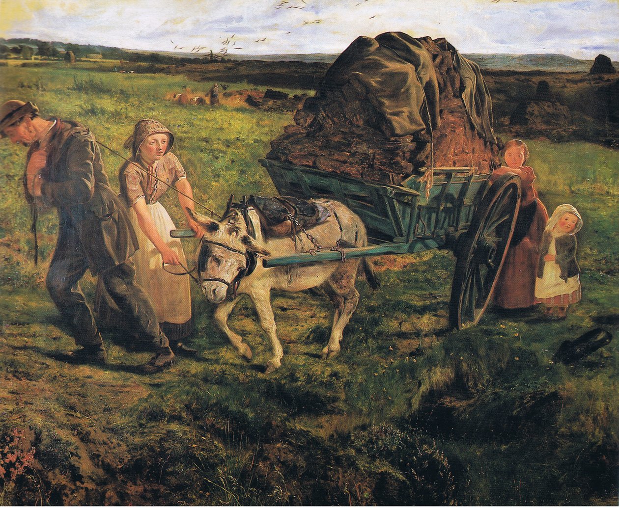 Carting Turf from the Moss by Thomas Wade