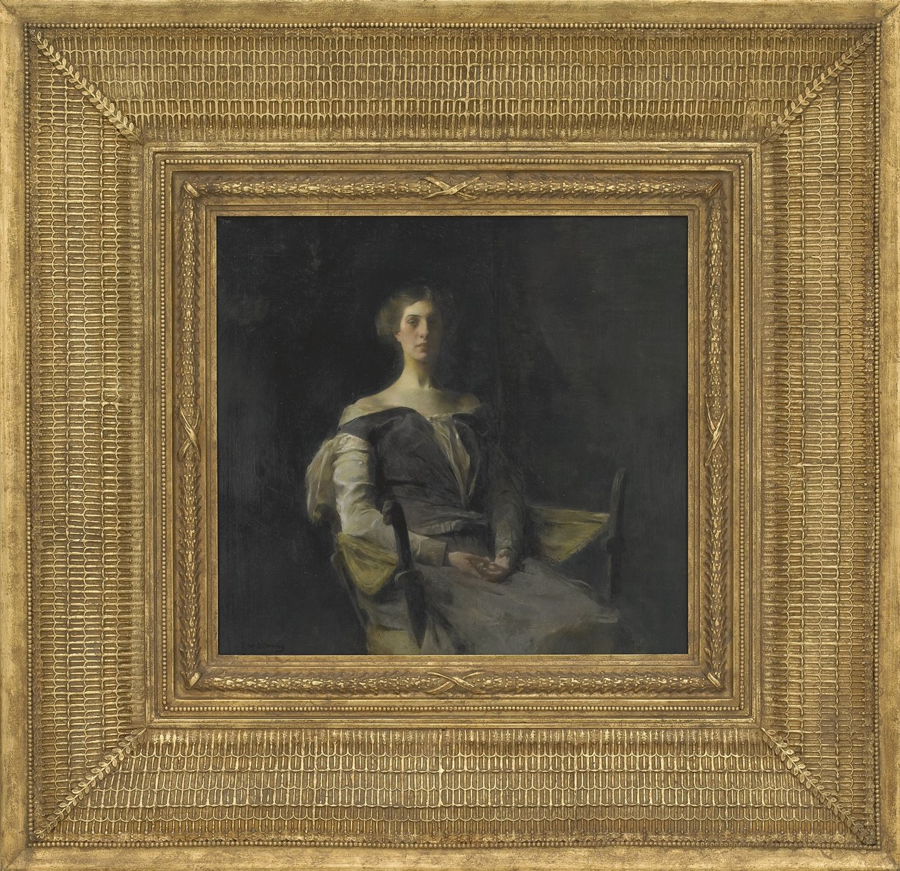 Portrait of a Girl by Thomas Wilmer Dewing