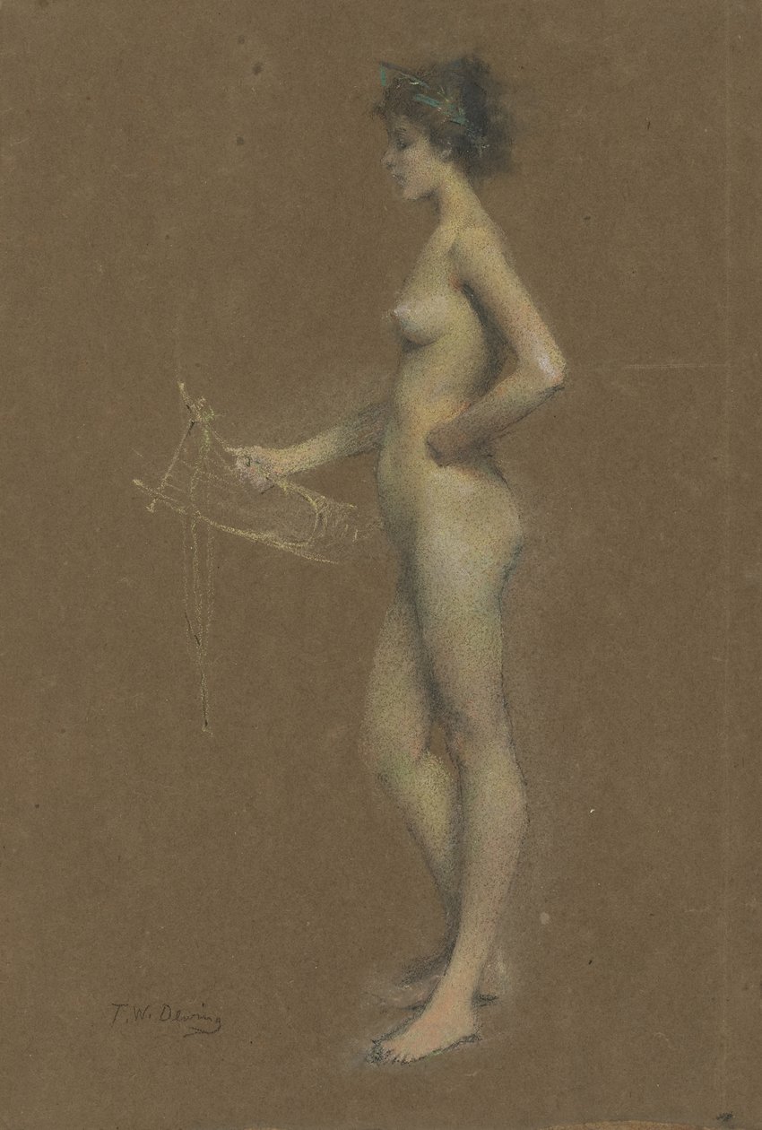Sappho, 1893-94 by Thomas Wilmer Dewing