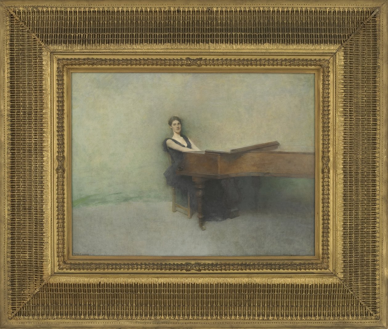 The Piano, 1891 by Thomas Wilmer Dewing