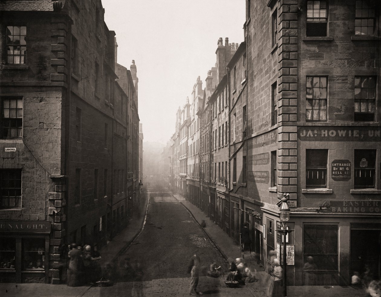 Bell Street, Glasgow, Scotland by Thomas Annan